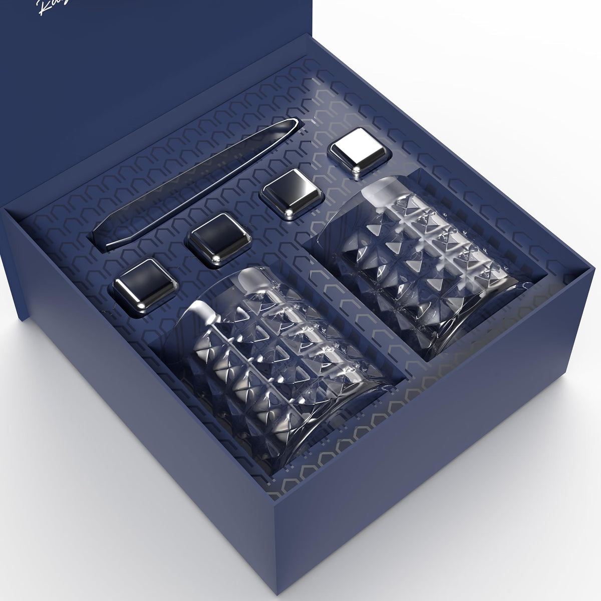 SAKI | Whiskey glass and stone set ( With Gift Box )