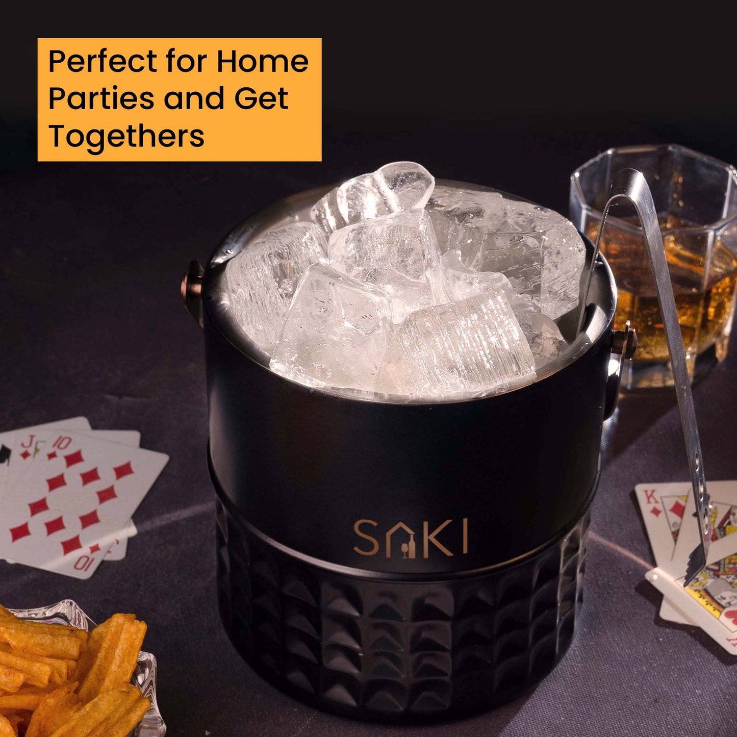 Square Hammer ice bucket